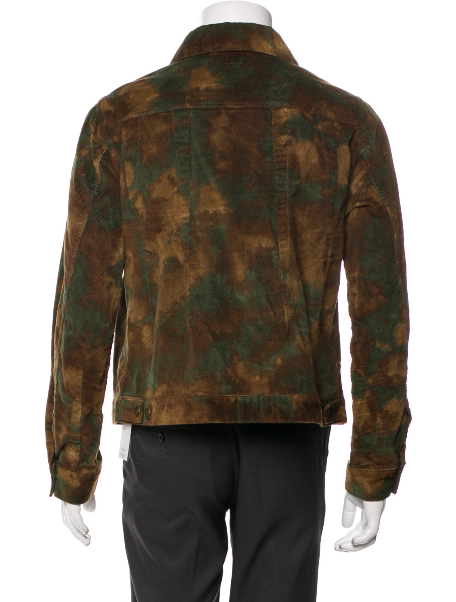 Needles Camouflage Print Trucker Jacket